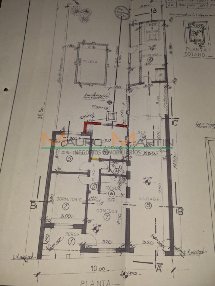 VENTA: CASA DE 3 DORMITORIOS EN SANTA ROSA, ZONA NORTE